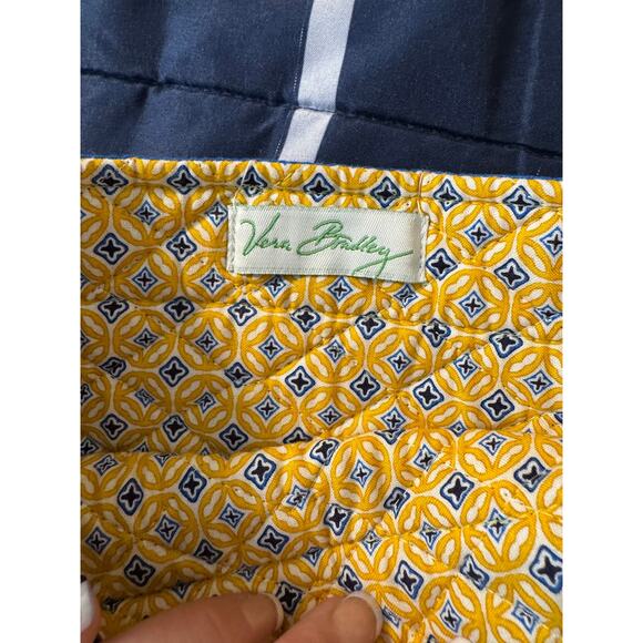 Vera Bradley Yellow & Blue Quilted Mini Shoulder Bag - Picture 4 of 7